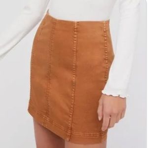 Free People mini skirt